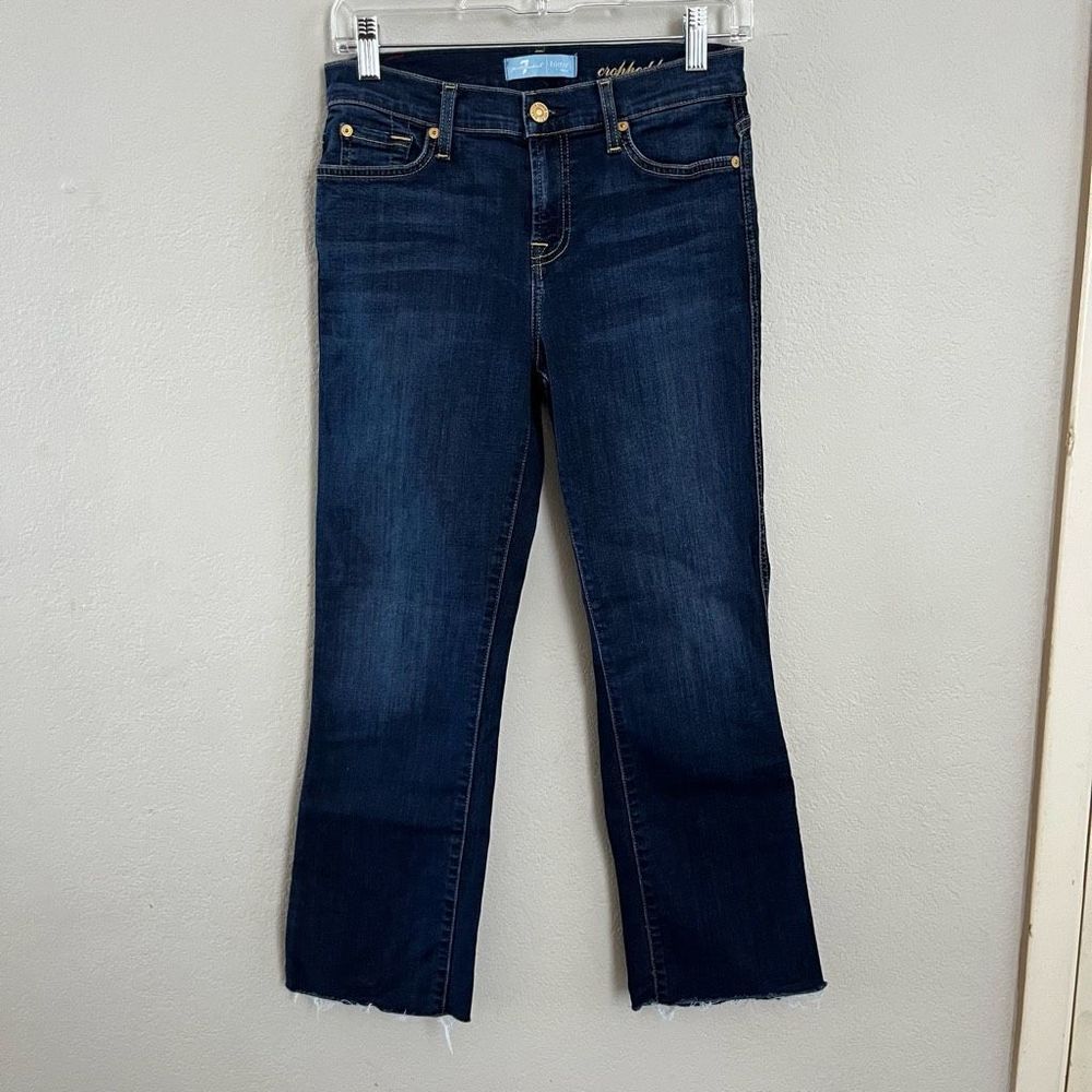 7 for All Mankind Cropped Bootcut Jeans